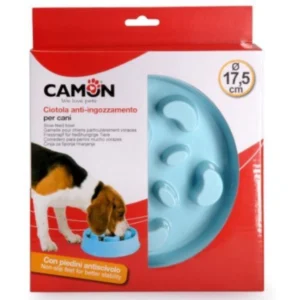 קערת האכלה איטית לכלב צבע כחול - Camon